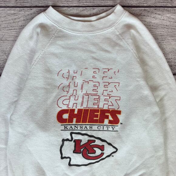 Vintage 1990s Kansas City Chiefs NFL Football Crewneck - Picture 2 of 6